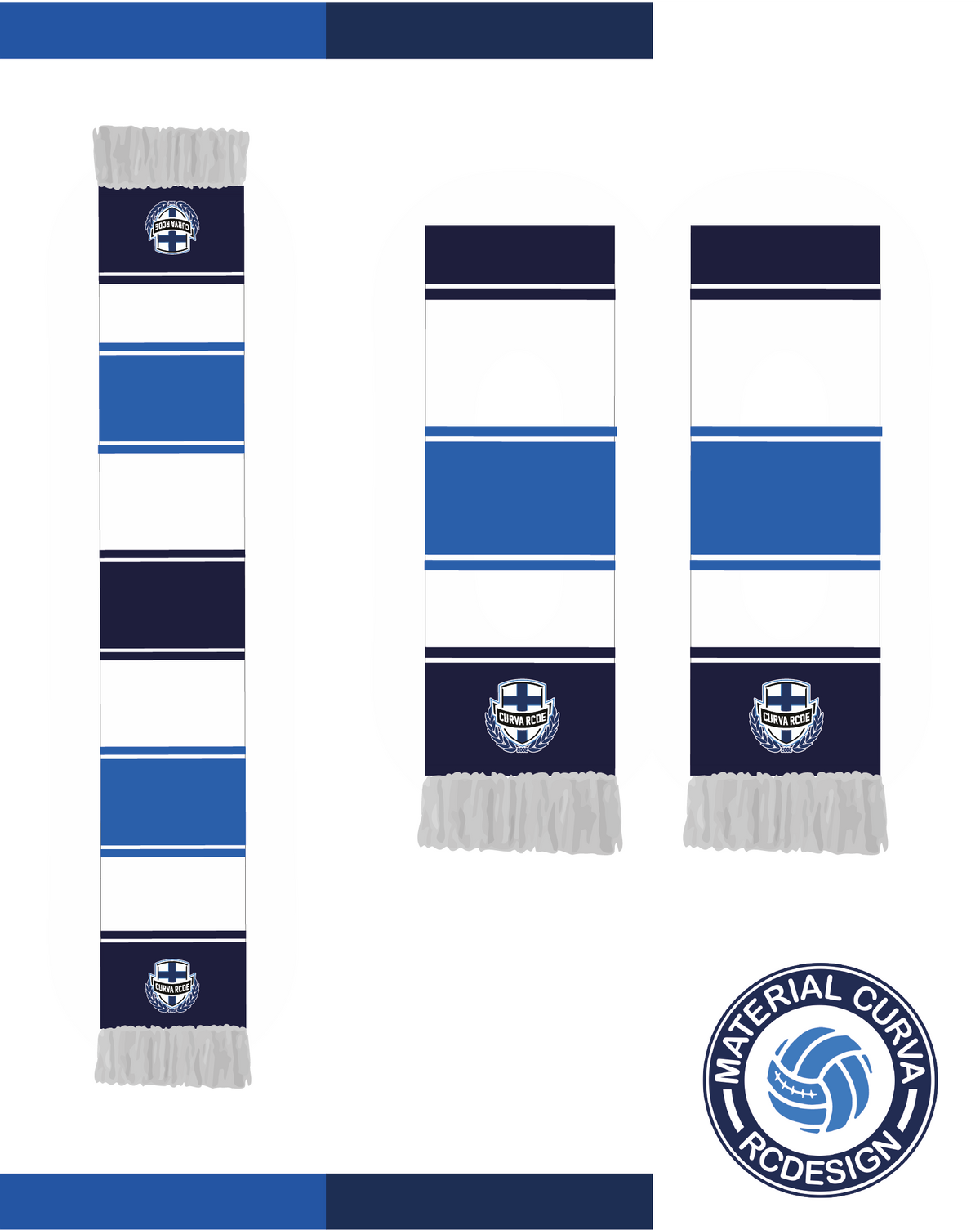 BUFANDA TRICOLOR